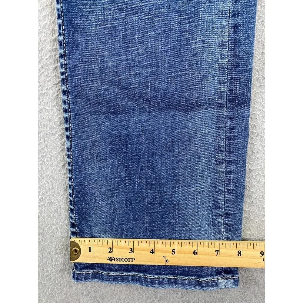 BKE Jeans Womens 28 Boot Cut Mid Rise Denim Stretch Medium Wash Payton - Picture 5 of 9
